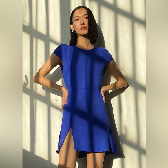 COPY - Aritzia Babaton Hamptons Azure Blue Mini Dress - Picture 6 of 6